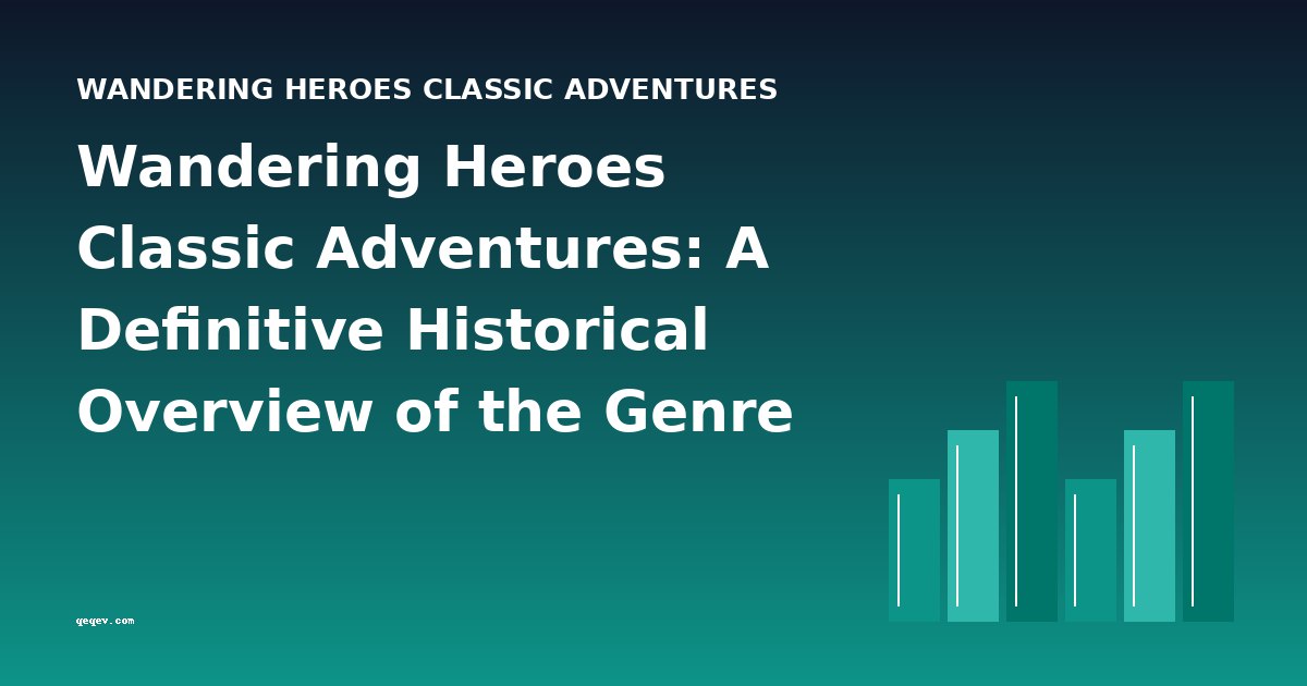 Wandering Heroes Classic Adventures: A Definitive Historical Overview of the Genre