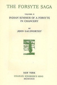 Cover of The Forsyte saga, Volume 2 — Edi...