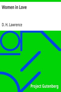 Cover of Women in Love — Text and Context