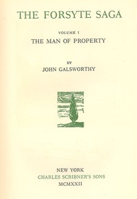 Cover of The Forsyte saga - Complete — Ed...